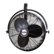 Air King 9020 1/6 HP Industrial Grade Wall Mount Fan, 20-Inch, Black