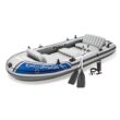 INTEX Excursion Inflatable Boat Series: Includes Deluxe 54in Boat Oars and High-Output Pump