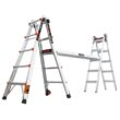 Little Giant Ladders Leveler 2 M22 with Leg Levelers 22-ft Reach Type 1a- 300-lb Load Capacity Telescoping Multi-Position Ladder Little Giant Ladders Leveler 2 M22 with Leg Levelers 22-ft Reach Type 1a- 300-lb Load Capacity Telescoping Multi-Position Ladder