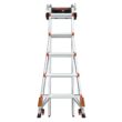Little Giant Ladders Leveler 2 M22 with Leg Levelers 22-ft Reach Type 1a- 300-lb Load Capacity Telescoping Multi-Position Ladder Little Giant Ladders Leveler 2 M22 with Leg Levelers 22-ft Reach Type 1a- 300-lb Load Capacity Telescoping Multi-Position Ladder