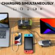 MARBERO Portable Power Station 88Wh Camping Lithium Battery Solar Generator Fast Charging with AC Outlet 120W Peak Power Bank