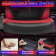 Sweetcrispy Computer Gaming Desk Chair - Ergonomic Office Executive Adjustable Swivel Task PU Leather Racing Chair, Black Red