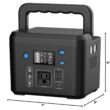 Powkey 200W Portable Power Station, Powkey 120Wh/33,000mAh Power Bank with AC Outlet