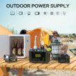 MARBERO Portable Power Station 88Wh Camping Lithium Battery Solar Generator Fast Charging with AC Outlet 120W Peak Power Bank