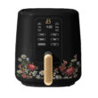 Beautiful 3 Qt Air Fryer with TurboCrisp Technology, Wildflower by Drew Barrymore, Black