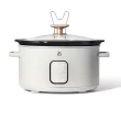 Beautiful 6 Qt Programmable Slow Cooker, White Icing by Drew Barrymore