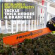 RYOBI ONE+ P2609BTL 18V 22 in. Lithium-Ion Cordless Hedge Trimmer (Tool Only)