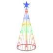Kringle Traditions 48-in Christmas Tree Yard Decoration with Multicolor LED Lights