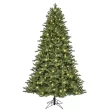 GE 7.5-ft Norway Fir Pre-lit LED Artificial Christmas Tree