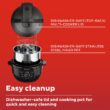Instant Pot RIO Wide Base, 7-in-1 Electric Multi-Cooker, Pressure Cooker, Slow Cooker, Rice Cooker, Steamer, Sauté, Yogurt & Warmer