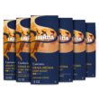 Lavazza Costiera Gran Aroma Ground Coffee 6 Bags of 12oz, Light Roast, Smooth and Aromatic Taste, Package May Vary