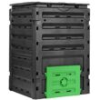 SUPER DEAL Garden Compost Bin 120 Gallon (450 L) Outdoor Large Capacity Composter BPA-Free Material