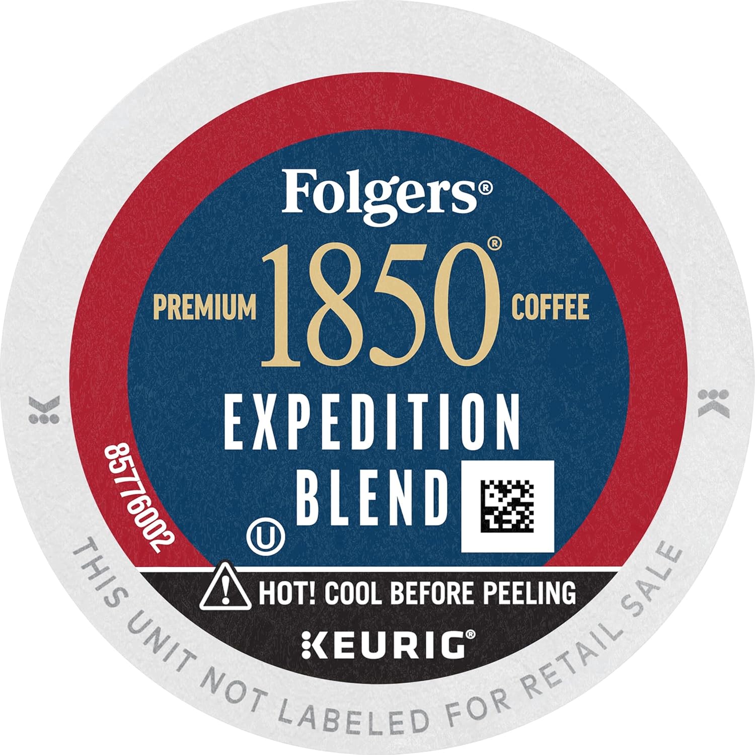 81IMLMsZafL._SL1500_ Folgers 1850 Expedition Blend Medium Roast Coffee, 60 Keurig K-Cup Pods