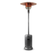 Amazon Basics 46,000 BTU Outdoor Propane Patio Heater with Wheels, Commercial & Residential, Slate Gray