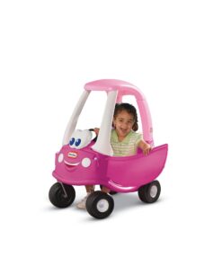 Little Tikes Princess Cozy Coupe Ride-On Toy - Toddler Car Push and Buggy Includes Working Doors, Magenta