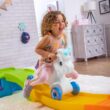 Step2 Unicorn Up & Down Roller Coaster Kids Ride On Toy, Push Car, Indoor/Outdoor Playset, Made of Durable Plastic, Multicolor Step2 Unicorn Up & Down Roller Coaster Kids Ride On Toy, Push Car, Indoor/Outdoor Playset, Made of Durable Plastic, Multicolor