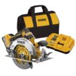 DEWALT XR 20-volt Max 7-1/4-in Brushless Cordless Circular Saw Kit (Battery & Charger Included)