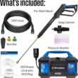 Westinghouse ePX3100v Electric Pressure Washer, 2100 Max PSI 1.76 Max GPM Westinghouse ePX3100v Electric Pressure Washer, 2100 Max PSI 1.76 Max GPM
