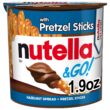 Nutella & GO! Bulk 24 Pack, Hazelnut and Cocoa Spread with Pretzel Sticks, Stocking Stuffers, Snack Cups, 1.9 oz Each​
