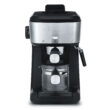 Gourmia Mr. Coffee 4 Bar, 4-Cup Black for Espresso Machines