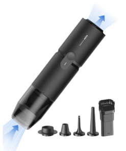 HOTO Handheld Vacuum Cleaner Cordless, Desk Vacuum Cleaner Compressed Electric Air Duster 15000Pa Suction