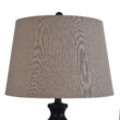 StyleCraft Home Collection 28-in Bronze 3-way Table Lamp with Fabric Shade StyleCraft Home Collection 28-in Bronze 3-way Table Lamp with Fabric Shade