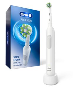 Oral-B Pro 1000 Rechargeable Electric Toothbrush, White