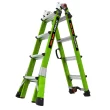 Little Giant Ladders Conquest 18.1-ft Reach Type 1a- 300-lb Load Capacity Telescoping Multi-Position Ladder