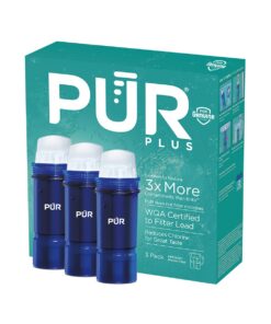 PUR PLUS Water Pitcher Replacement Filter with Lead Reduction (3 Pack)