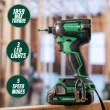 Metabo HPT 18-volt 1/4-in Brushless Cordless Impact Driver (Battery and Charger Included with Hard Case)