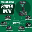 Metabo HPT 18-volt 1/4-in Brushless Cordless Impact Driver (Battery and Charger Included with Hard Case)