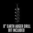 EGO EG0803 1-man POWER+ Earth Auger Powerhead with 8-in Bit(s) Included