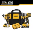 DEWALT XR POWER DETECT 2-Tool 20-Volt Max Brushless Power Tool Combo Kit with Soft Case (2-Batteries and charger Included)