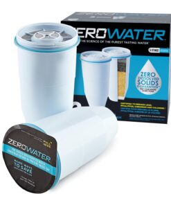 ZeroWater Official Replacement Filter - 5-Stage 0 TDS Filter Replacement, 2-Pack