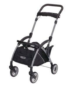 Graco SnugRider Elite Car Seat Carrier, Lightweight Frame, Travel Stroller Accepts any Graco SnugRide Infant Car Seat, Black