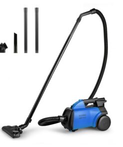 Eureka Bagged Canister Vacuum Cleaner, 3670H w/ 2bags, 3670h-blue