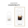 Nespresso Capsules Vertuo, Golden Caramel, Medium Roast Coffee, 30 Count Coffee Pods, Brews 7.8oz.