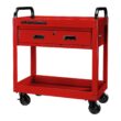 U.S. GENERAL 30 in., 1-Drawer Service Cart, Red