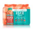 ROAR Complete Hydration Organic - Electrolyte Drinks Loaded with Vitamins C, B5, B12 - Georgia Peach - 12 pc