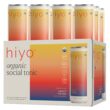 Hiyo Organic Social Tonic - Peach Mango, 12 Pack - N.A. Functional Seltzer, Sparkling Water Crafted