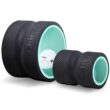 Chirp Wheel Foam Roller - Targeted Back Foam Roller for Neck & Back Pain Relief, Deep Tissue Muscle Massage