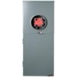 Square D 200 -Amp 8 -Spaces 16 -Circuit Outdoor Main breaker meter combo Load Center