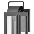 Hinkley Sag Harbor 1 -Light 21.25-in H Satin Black Hardwired Outdoor Wall Light