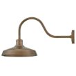 Hinkley Forge 1 -Light 17.5-in H Brushed Bronze Hardwired Dark Sky Outdoor Wall Light