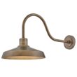 Hinkley Forge 1 -Light 17.5-in H Brushed Bronze Hardwired Dark Sky Outdoor Wall Light
