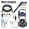 Westinghouse WPX3000e 3000 PSI 1.76-GPM Cold Water Electric Pressure Washer with 5 Spray Tips