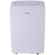 Hisense 7000 BTU DOE ( 115-Volts ) White Vented Wi-Fi enabled Portable Air Conditioner Remote Control Included Cools 299-Sq. Feet