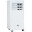 GE 6100 BTU DOE ( 115-Volt ) White Vented Portable Air Conditioner Remote Control Included Cools 250-sq ft