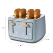 Beautiful 4-Slice Toaster with Touch-Activated Display, Cornflower Blue by Drew Barrymore