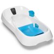 4moms Cleanwater Tub, 3-in-1 Grow-with-Me Baby Bathtub with Digital Thermometer for Newborns to Toddler